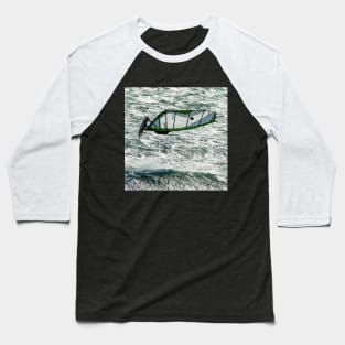 Windsurfing Baseball T-Shirt